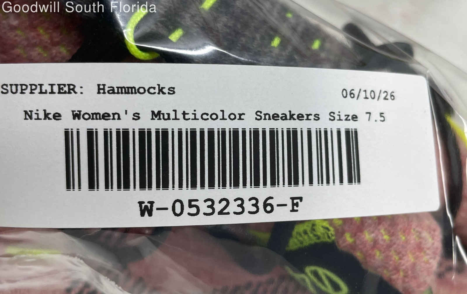 Nike Womens Space Hippie 04 CD3476-700 Multicolor Lace-Up Sneaker Shoes Size 7.5