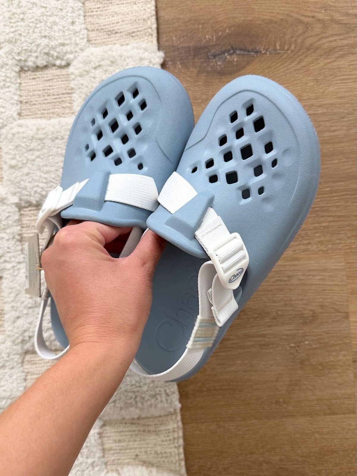 Chaco Chillos Clog in Blue Fog