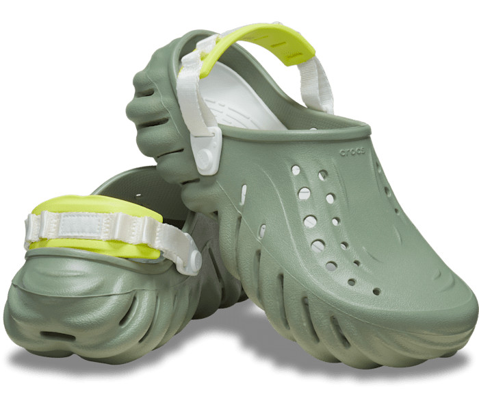 Crocs Echo Clogs Moss Green Unisex Adults MSRP $70