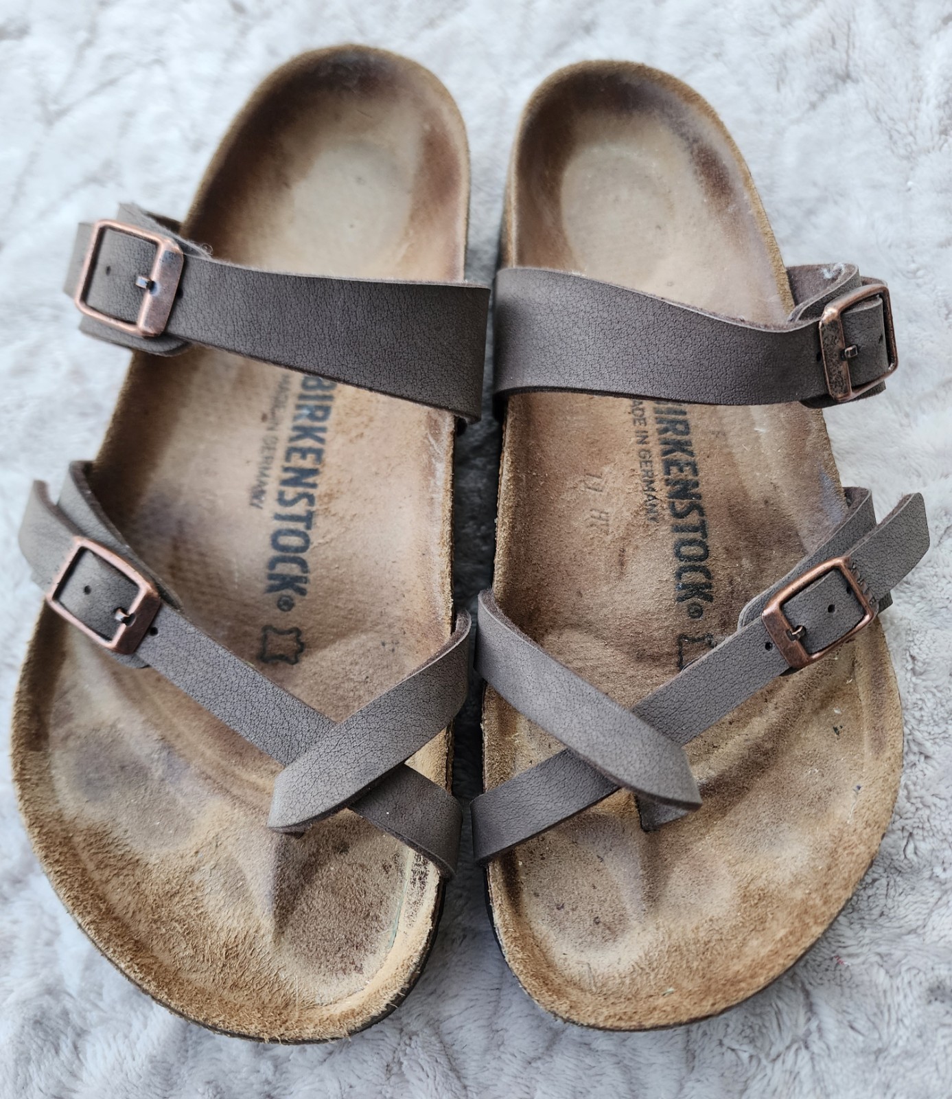 Birkenstock Mayari Mocha Sandals Womens 38