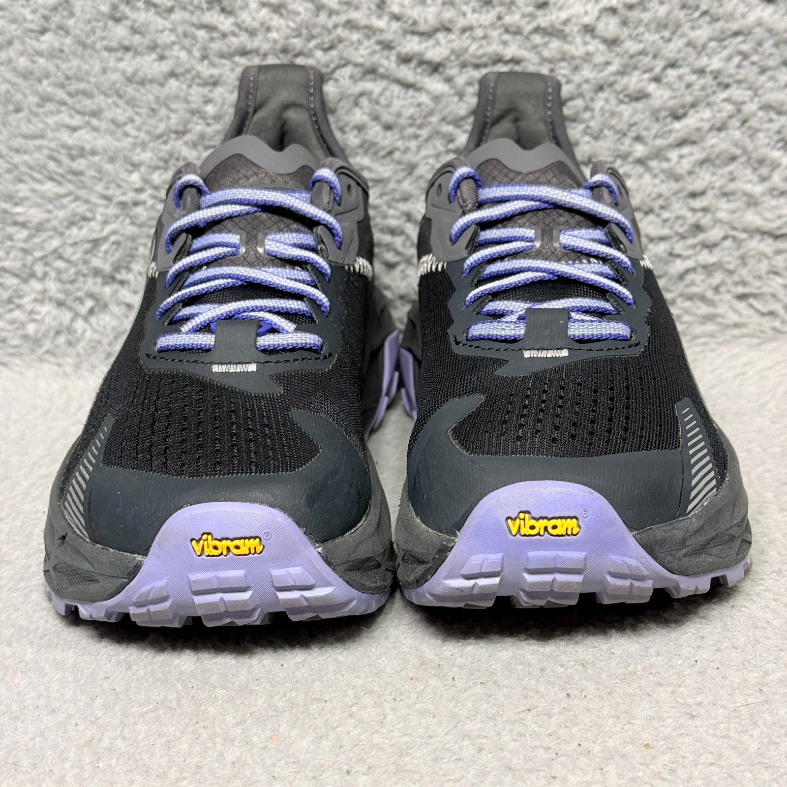 Altra Olympus 5 Womens Size 6 Trail Running Shoes Sneakers Black Gray Purple