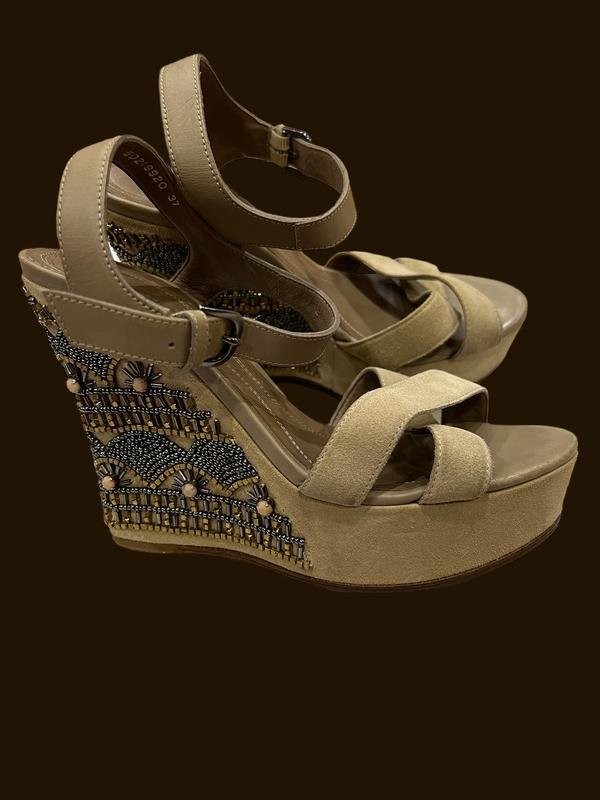 womens boss orange heels peach 37