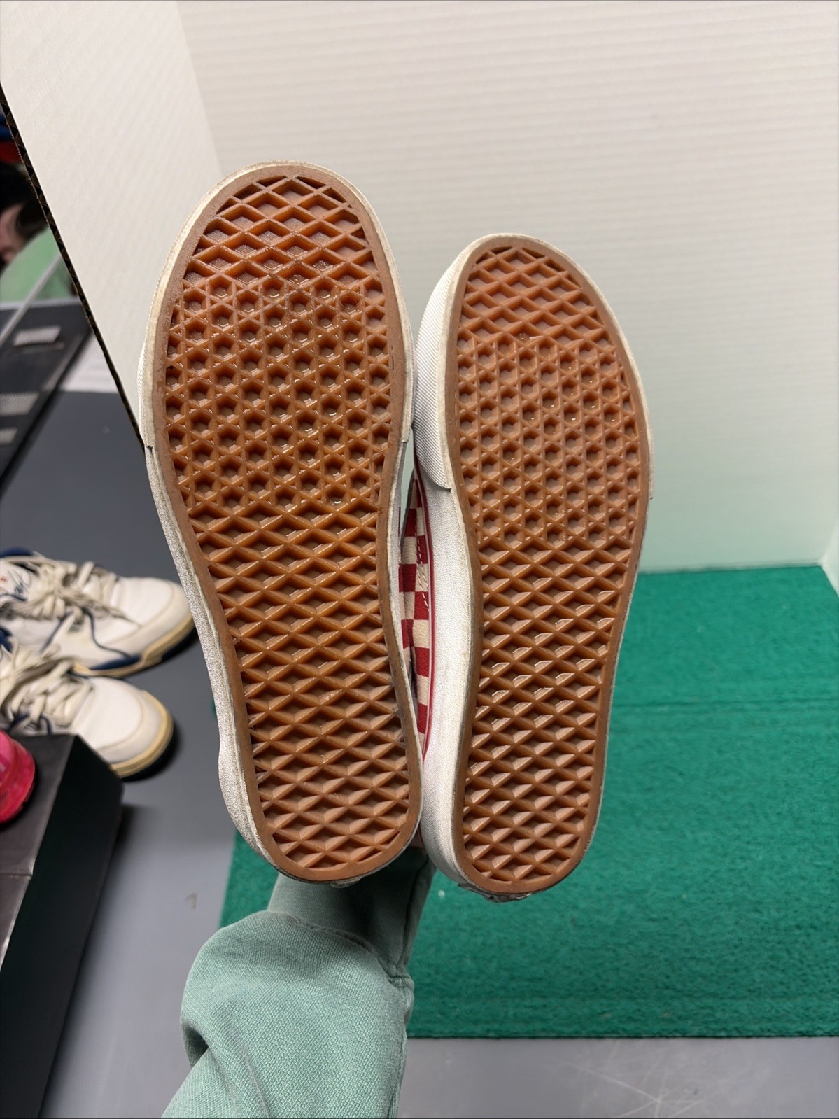 VANS UNISEX CHECK SKATE SKATEBOARD SHOES SNEAKERS 500714: WOMEN 8.5, MEN 7