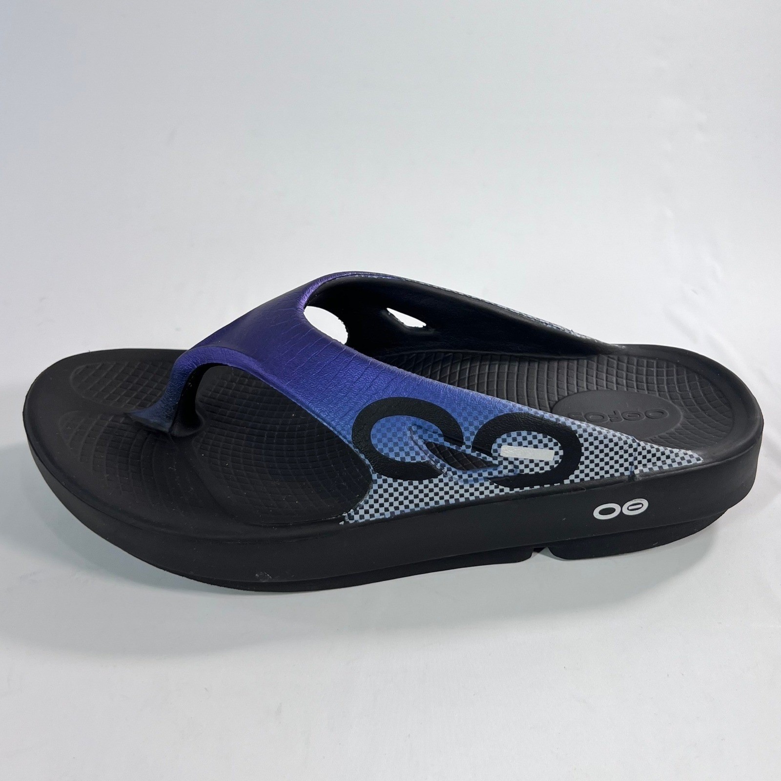 OOFOS OOriginal Sport Graphic Thong Mismatched Sizing Left W9/M7 Right W8/M6 P