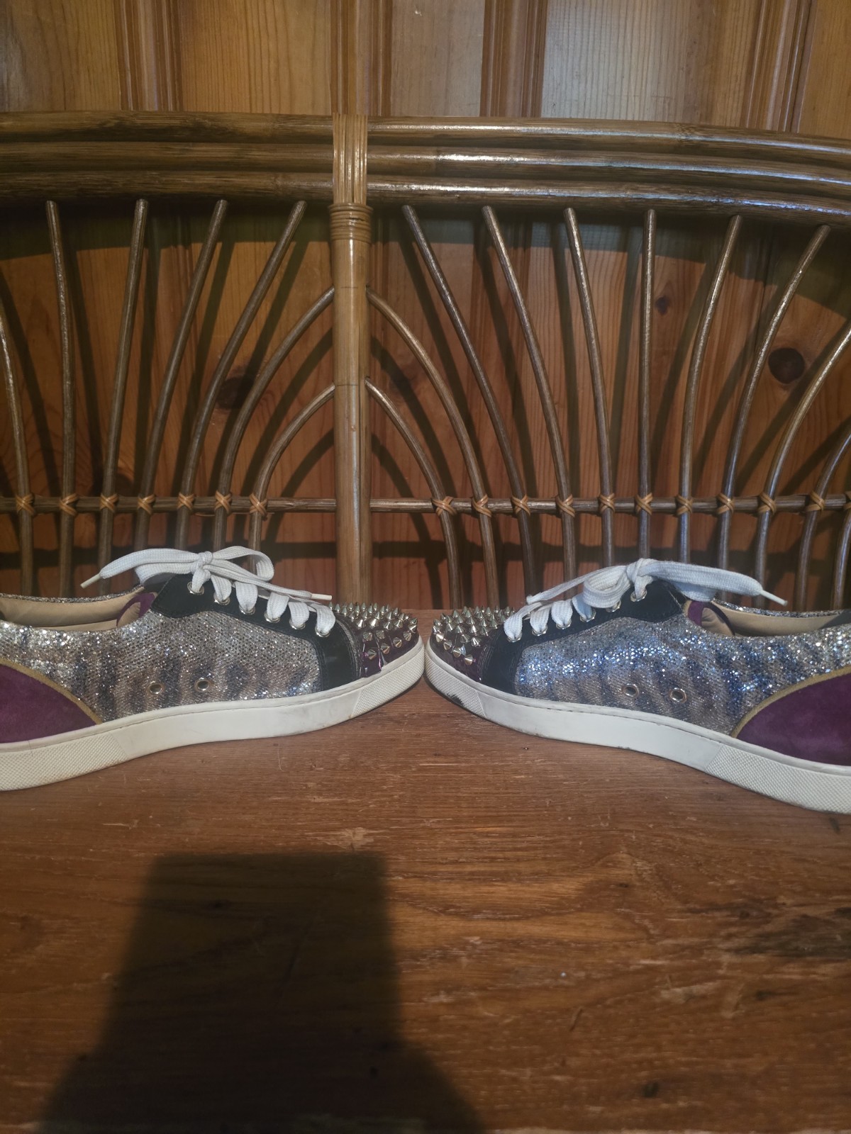 Christian Louboutin Louis Junior Spikes Sneakers