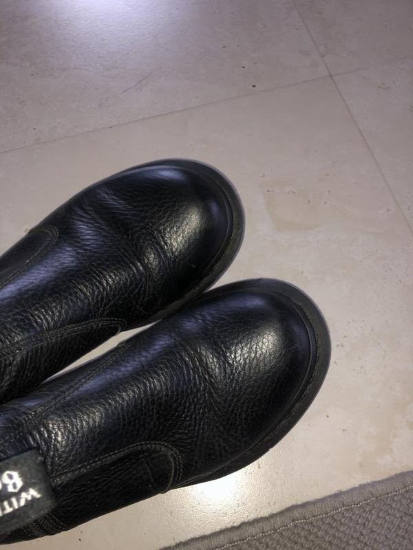 Women Dr Martens boots black leather 36 #3KYG