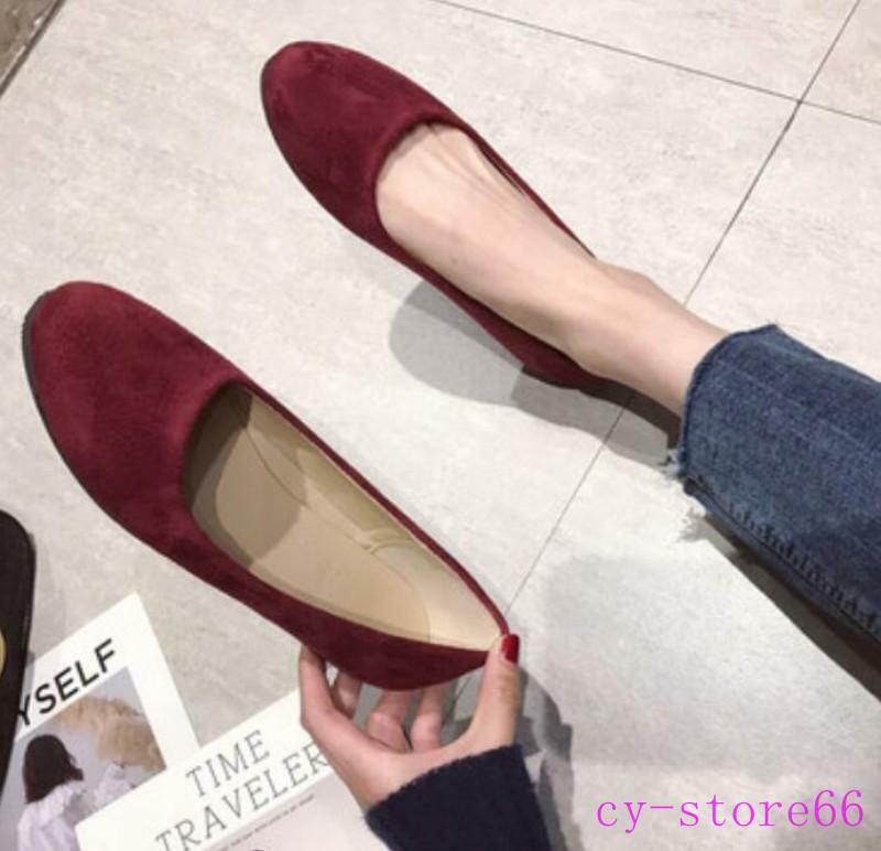 Womens Flat Round Toe Comfort Slip On Casual Flat Oxford Pumps Boat Shoes Hot