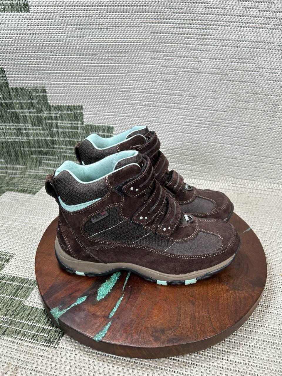 L.L. Bean Boots Womens Size 8.5 M Tek 2.5 Brown Suede Ankle Waterproof Hiking