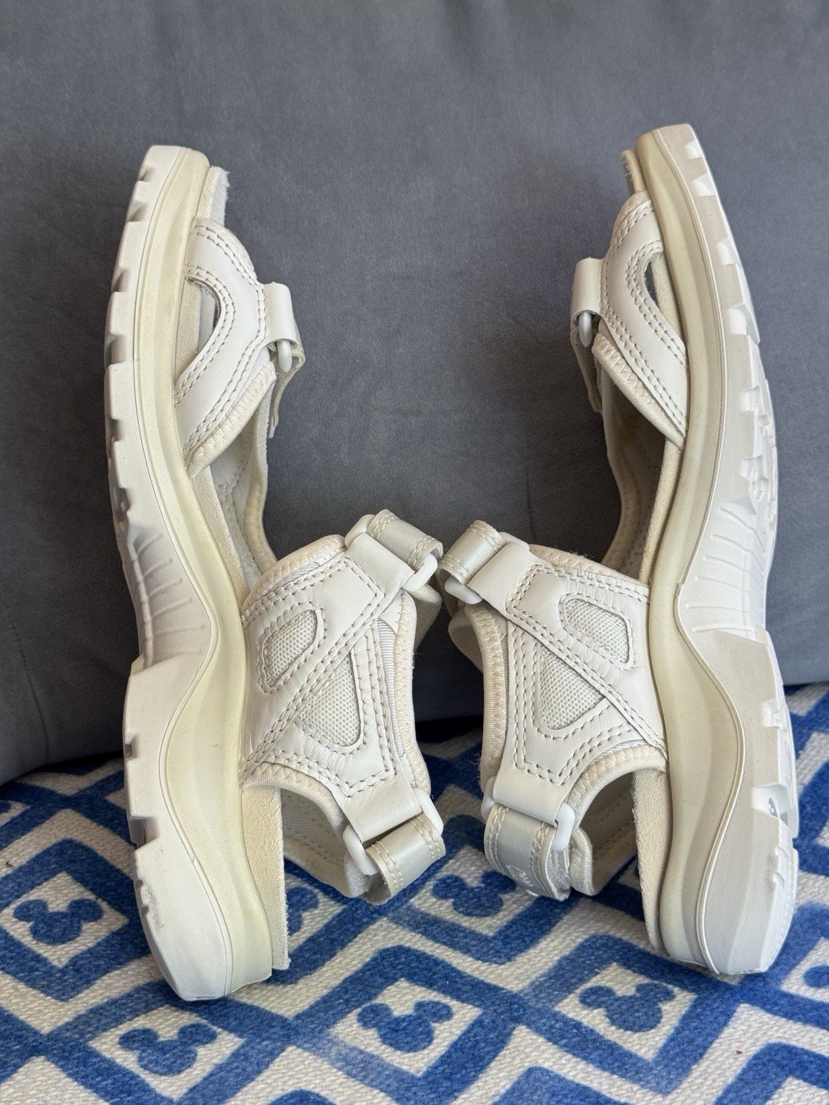 Excellent ECCO Sport Womens Yucatan Plus Offroad Sandals EU 40 US 9-9.5 Leather