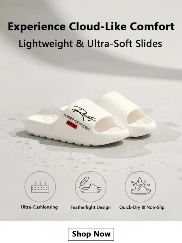 Outdoor Home Women’s EVA Slippers,Lightweight Non-Slip Men’s Sandals,Suitable