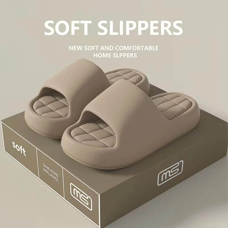 Fashion Women’s Slippers Indoor Thick Soft Sole Anti-slip Wear-resistant Slides