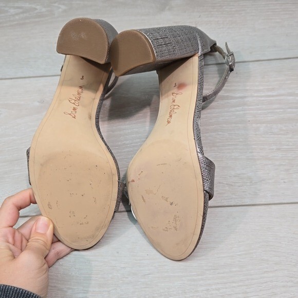 Sam Edelman Womens Yaro Ankle Sandals Block Heels shoes sz 8M