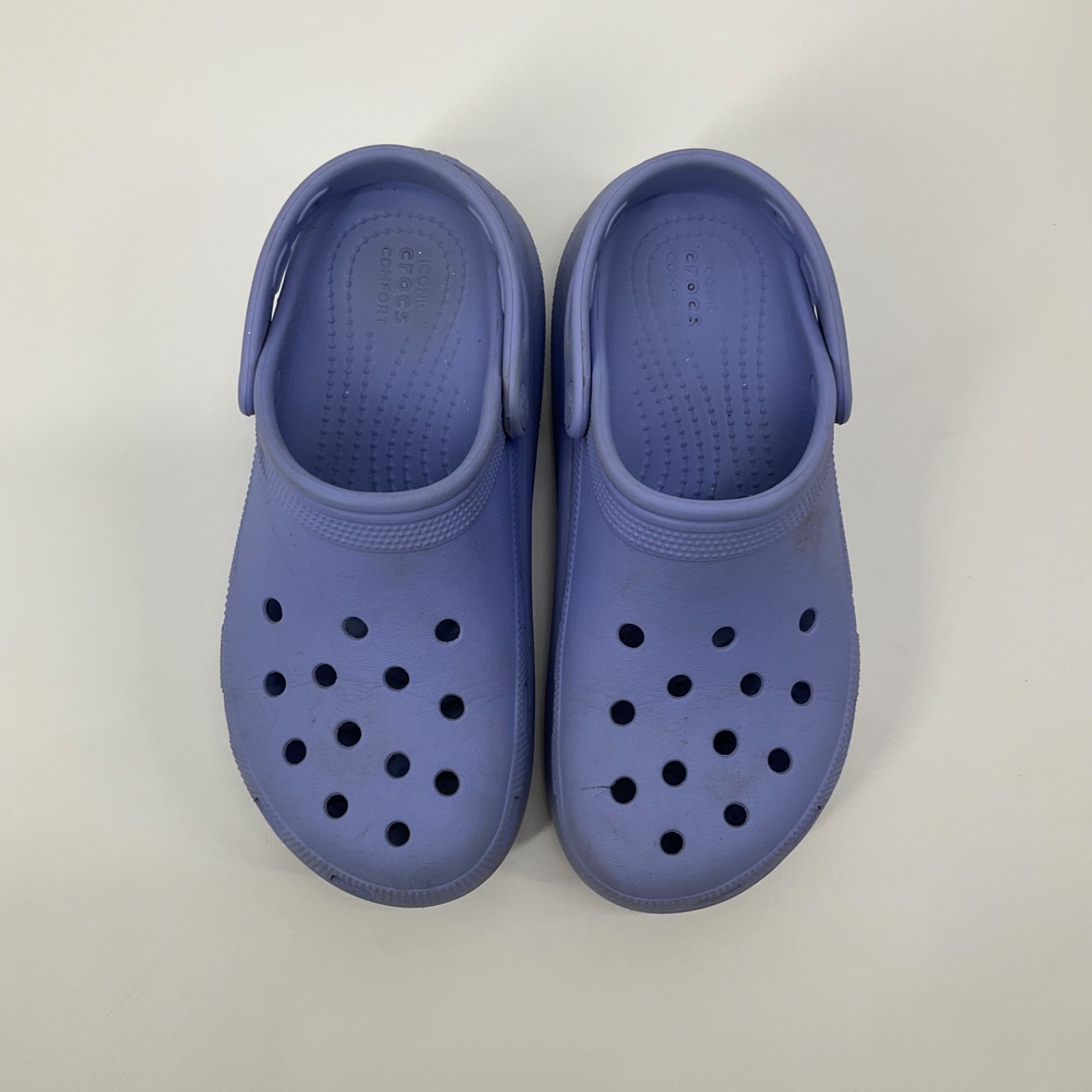 Crocs Classic Clog Lavender Purple Youth 4 Comfort Slip On Casual Normcore Water