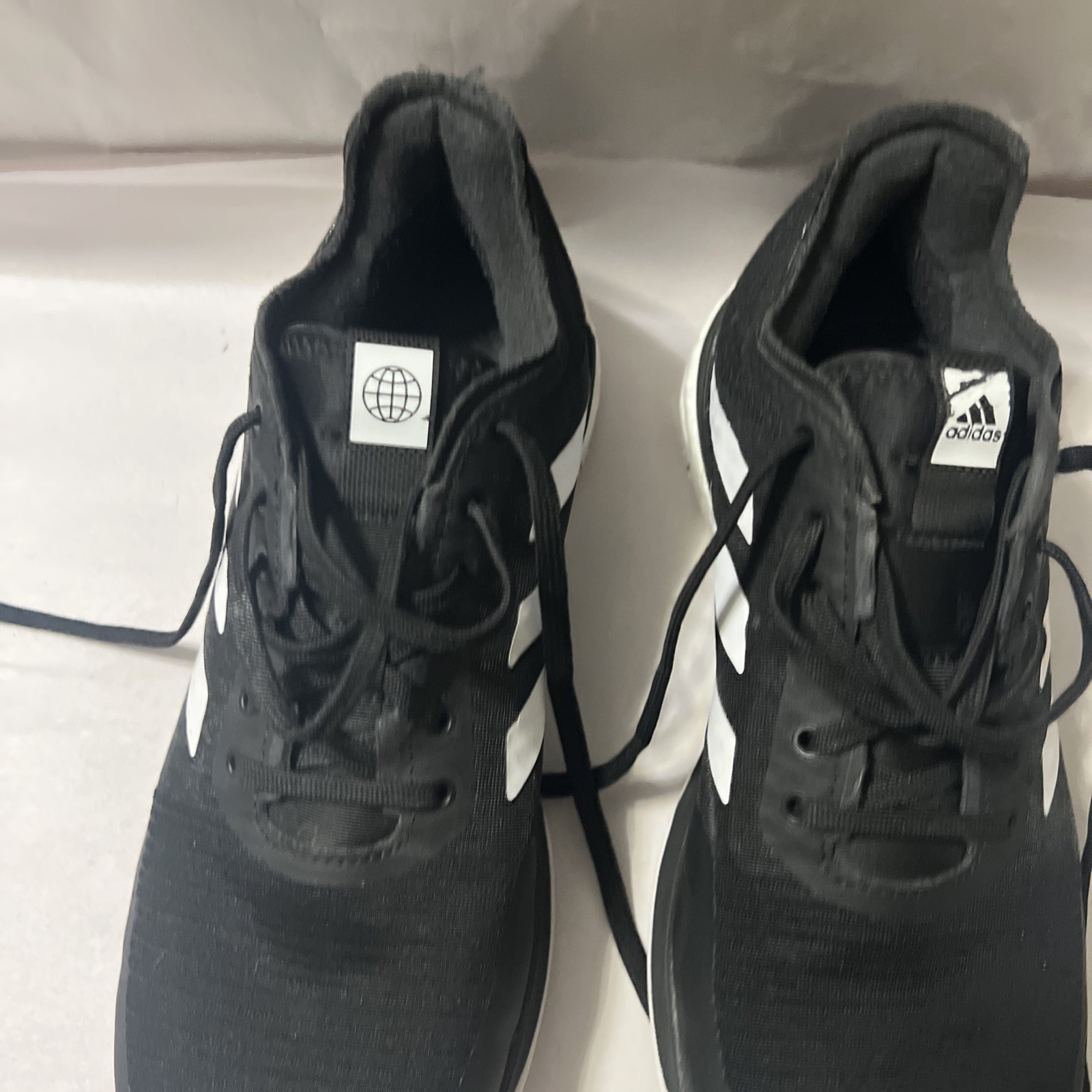 Adidas Crazyflight Womens Size 8 1/2 Black White Athletic Court Shoes Sneakers