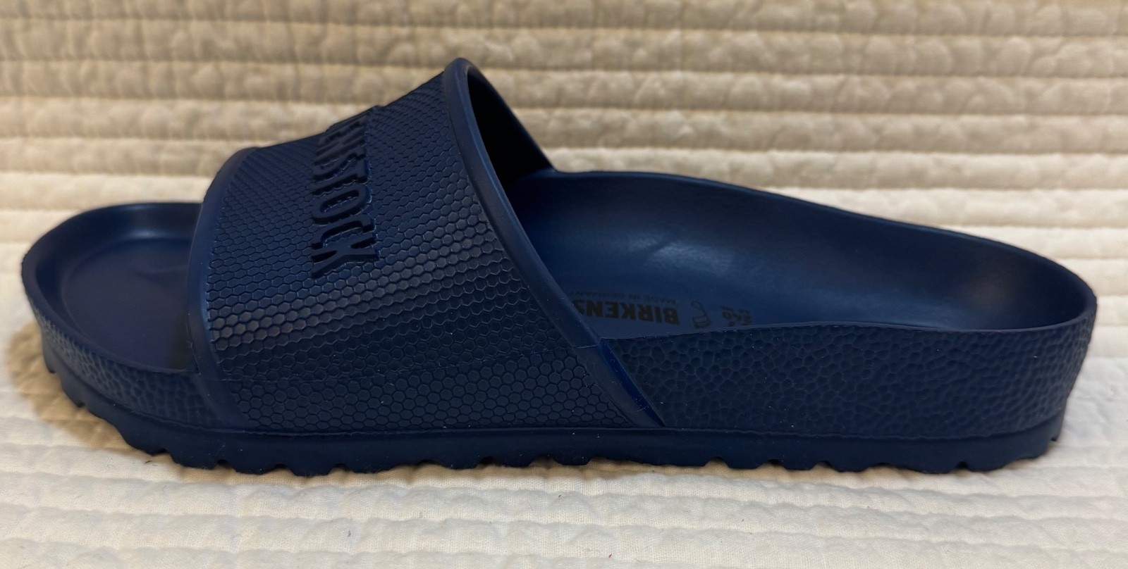 BIRKENSTOCK NIB BARBADOS EVA WATERPROOF NAVY BLUE 37 Ladies 6 Regular