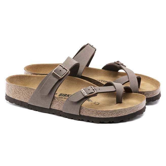 SALE Birkenstock Mayari Birkibuc in Mocha – Regular/Wide Width Sandal NWB