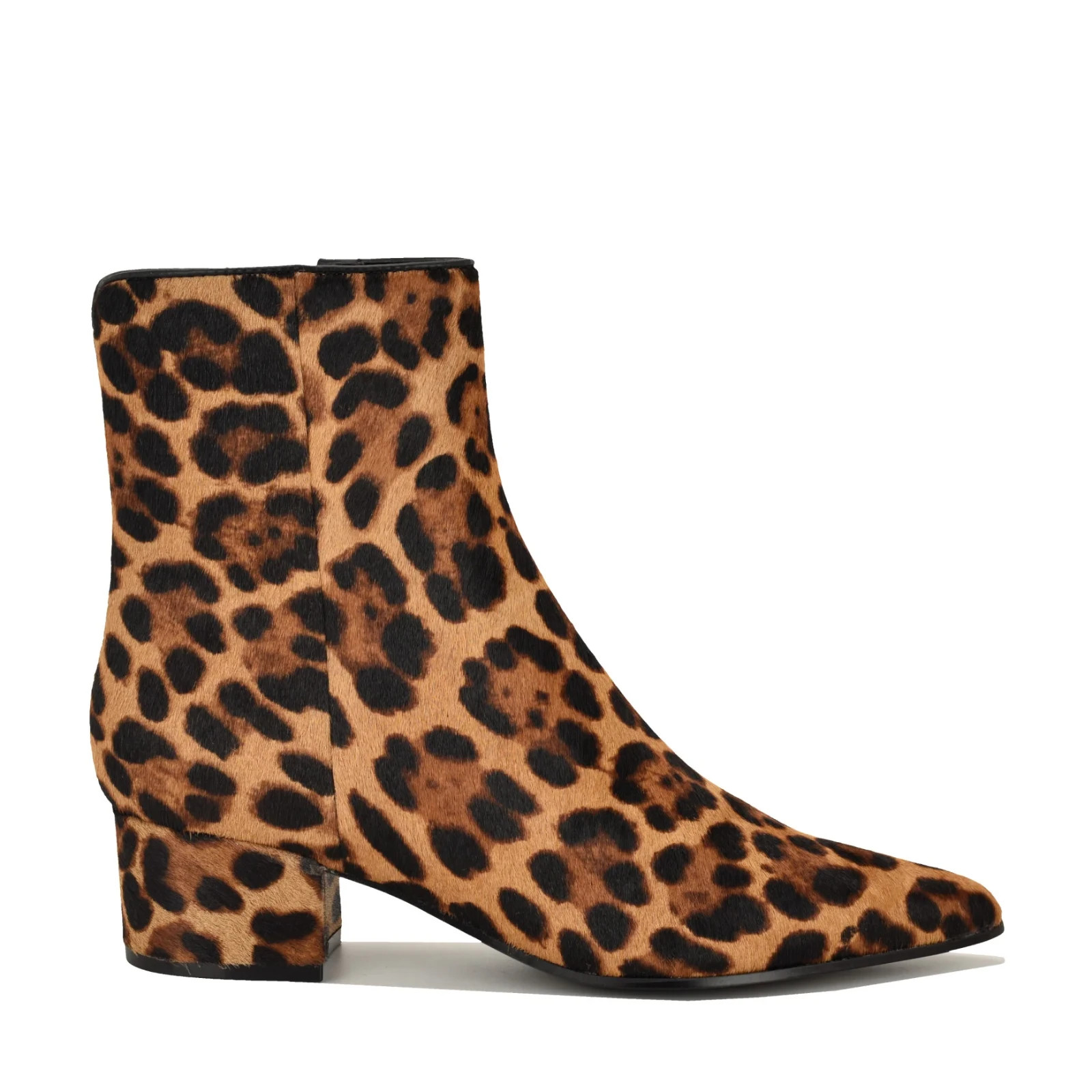 Marc Fisher Women’s Gismo Block Heel Dress Booties Leopard 200