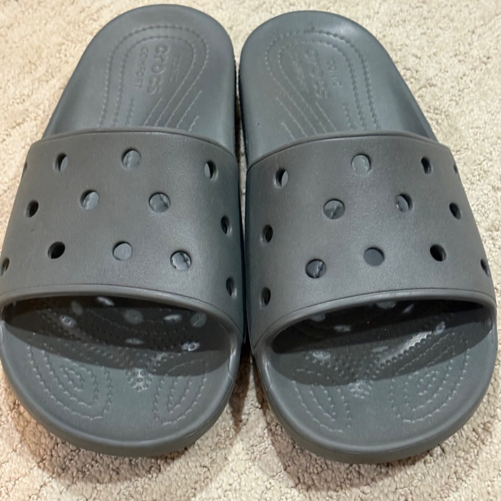 OOFOS OOriginal Black Recovery Flip Flops Size M10/W12 EU 43