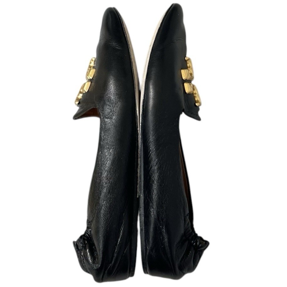 Tory Burch Eleanor Loafers Women’s Sz 9M Perfect Black Luxury Designer Flats