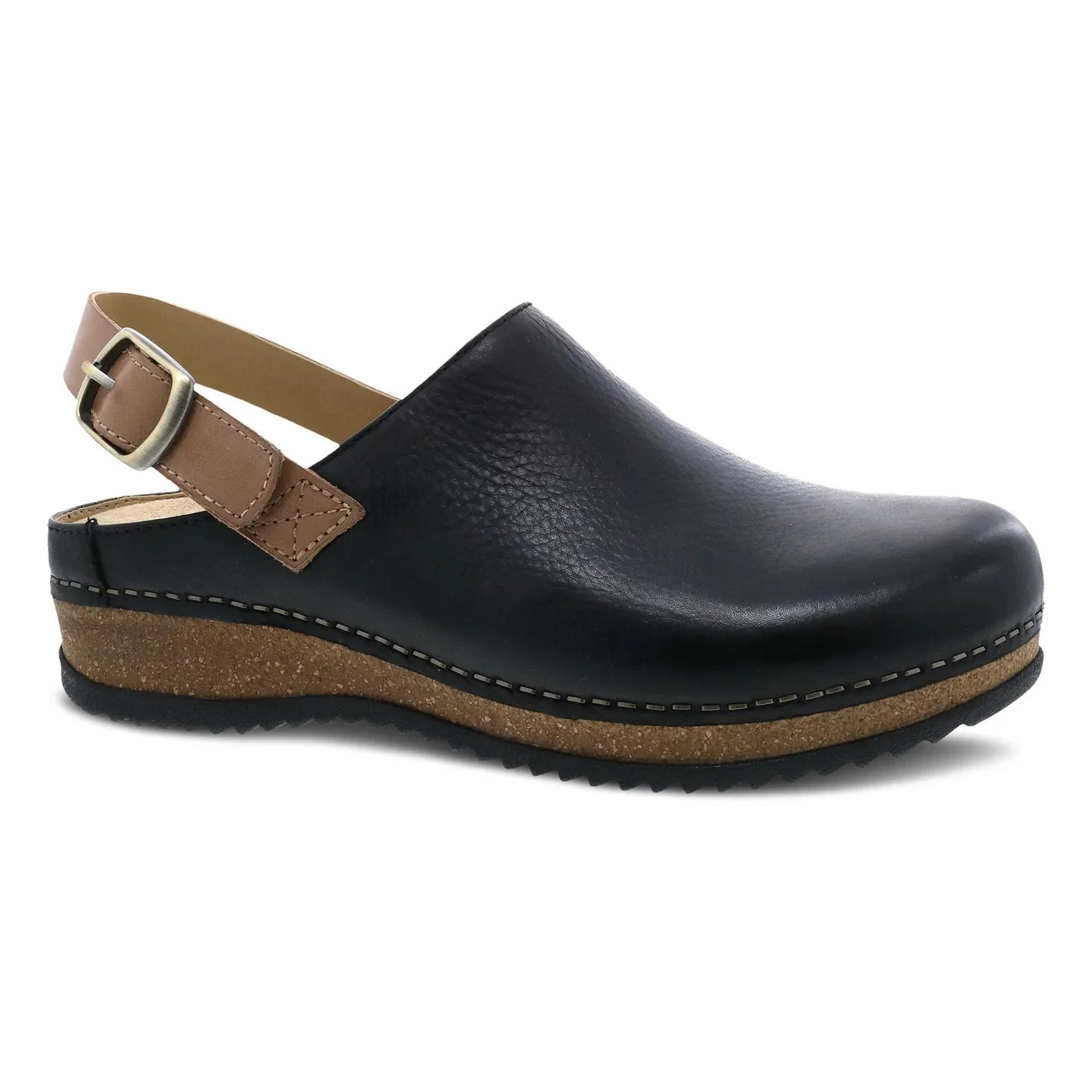 Women’s Dansko Merrin Waxy Milled Black Size 36 Medium