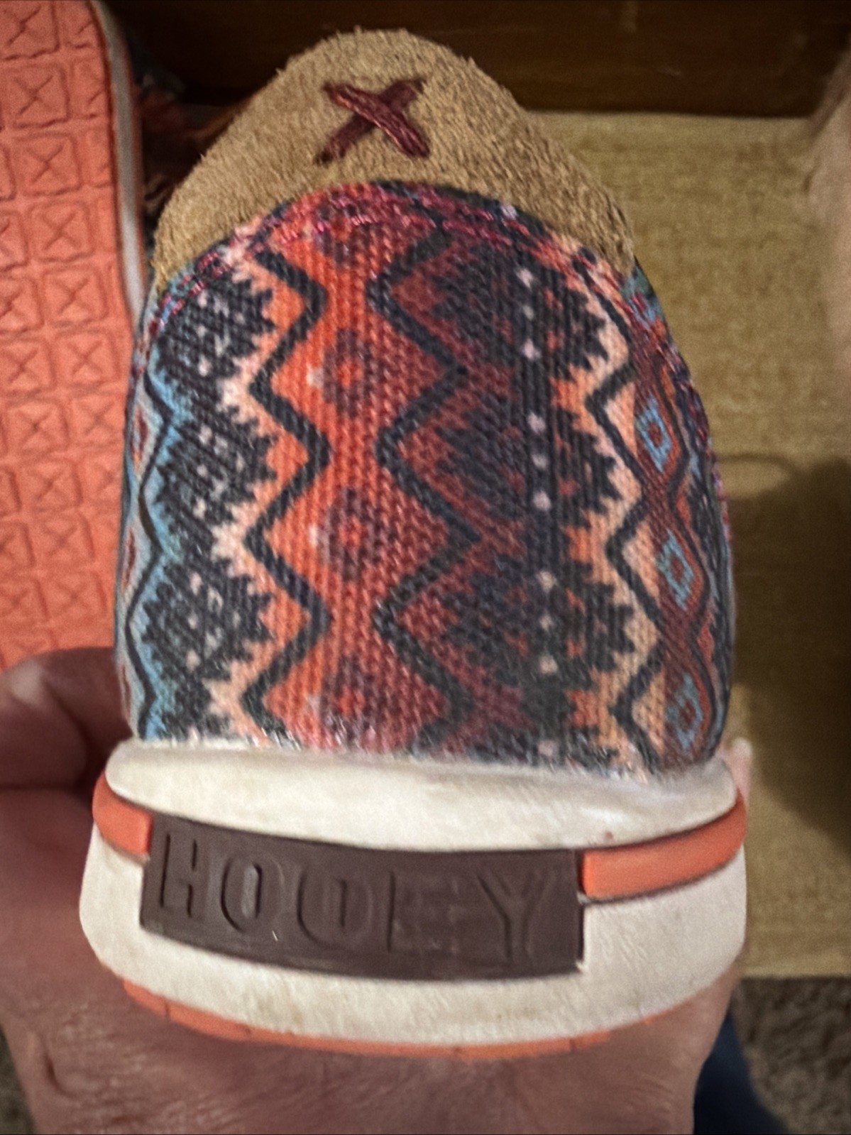 Twisted X Hooey Loper Aztec Print Womens Sneakers Shoes WHYC013- Size 8.5