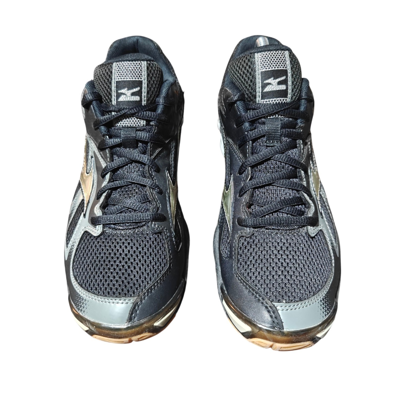 Mizuno Wave Bolt 5 430204 9073 Black Volleyball Shoes Womens Size 8.5