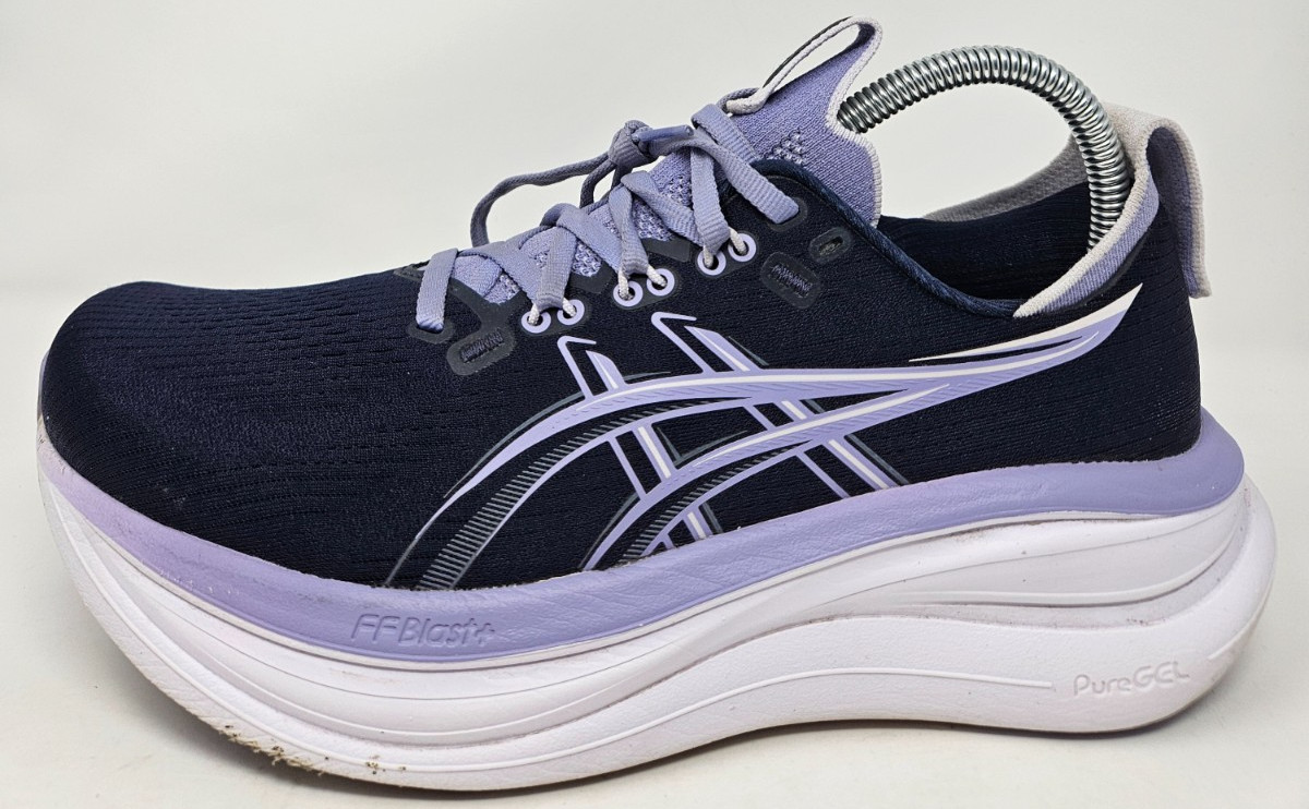 Asics Gel-Nimbus 28 Womens Size 8 Blue Athletic Running Comfort Shoes Sneakers