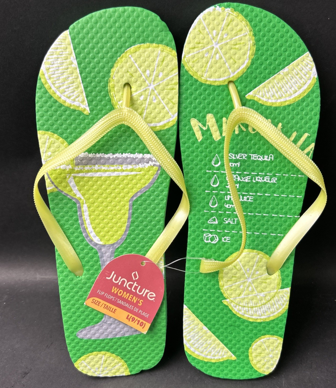 Juncture Women’s Margarita Flip flops Size L 9/10