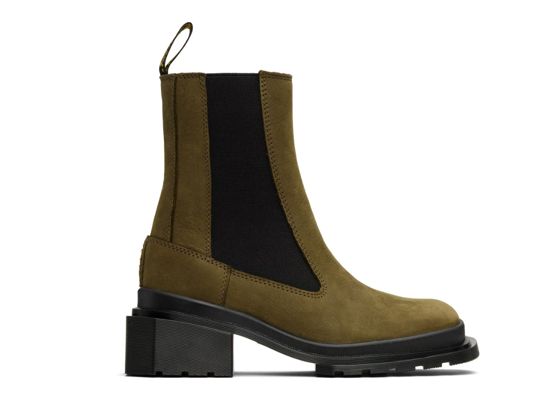 Dr Martens MAYBOLE SQUARE TOE TALL CHELSEA BOOTS MSRP$260 GORGEOUS & CHIC