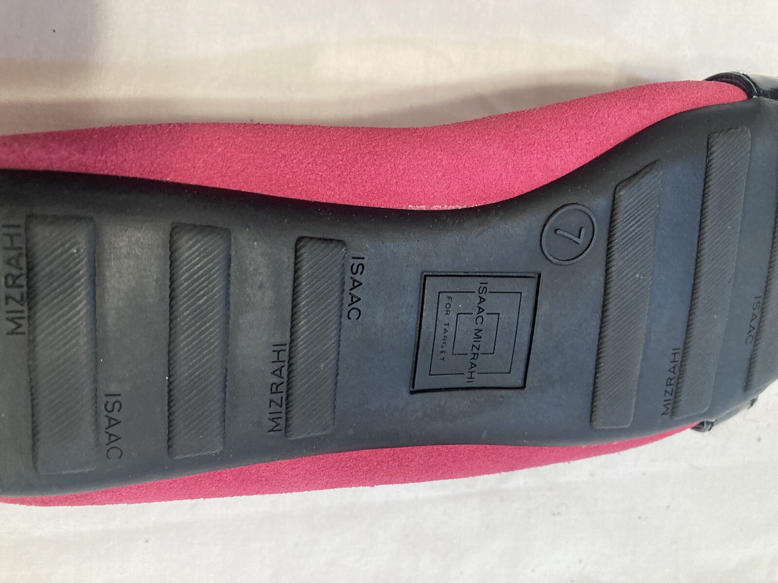 Womens Isaac Mizrahi For Target Pink Flats Slip On Size 7 Pre-owned