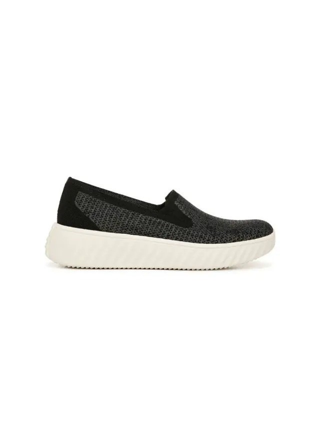 Bzees Wednesday Women Black Everyday Slip On Shoes Size 6M New