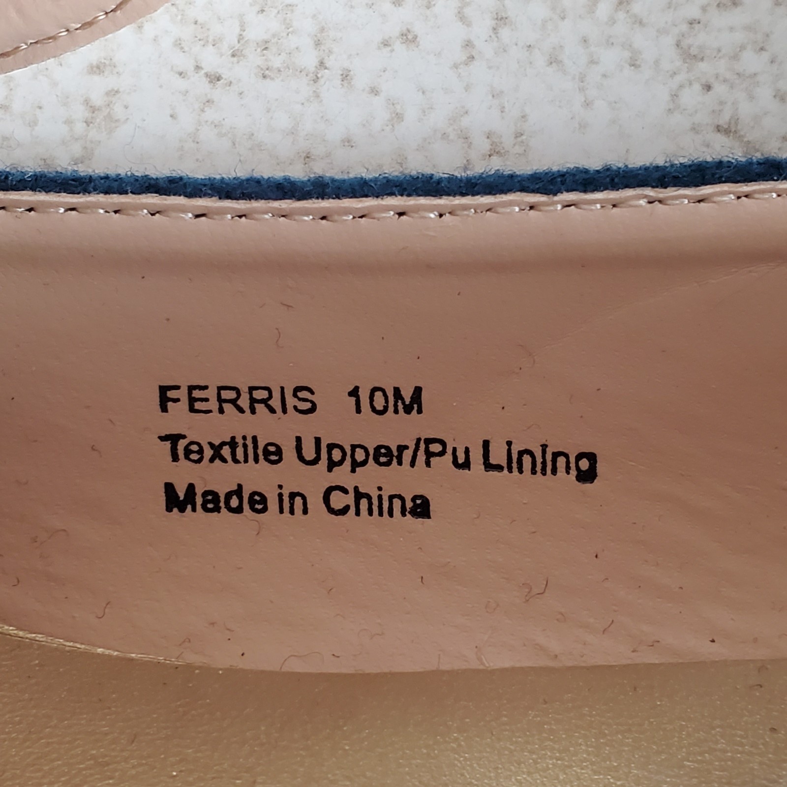 Bellini Ferris Womens Casual Flat Sz 10 M Blue Multi Wool Slip On Pointed Toe