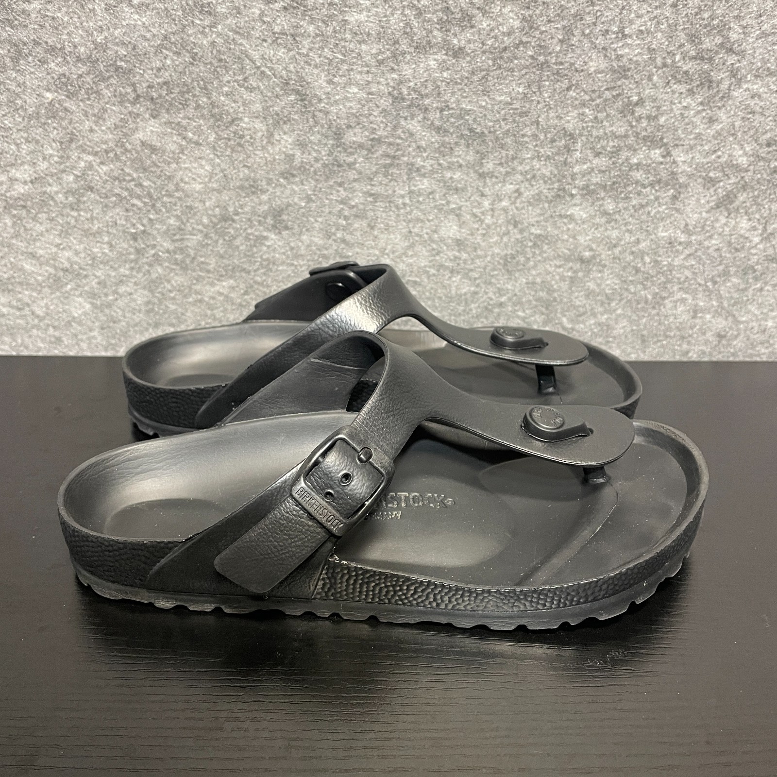 Birkenstock Gizeh Essentials EVA Sandals Women’s US 5-5.5 EU 36 Regular Black