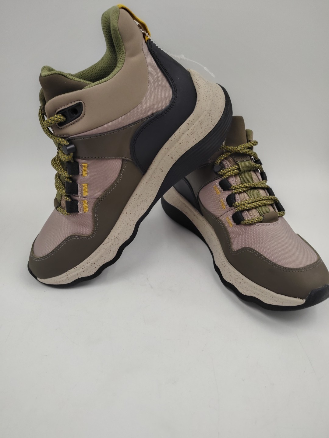 Clarks Jaunt LO 26168982 Women’s Green Leather Lace Up Casual Dress Boots 6.5 M
