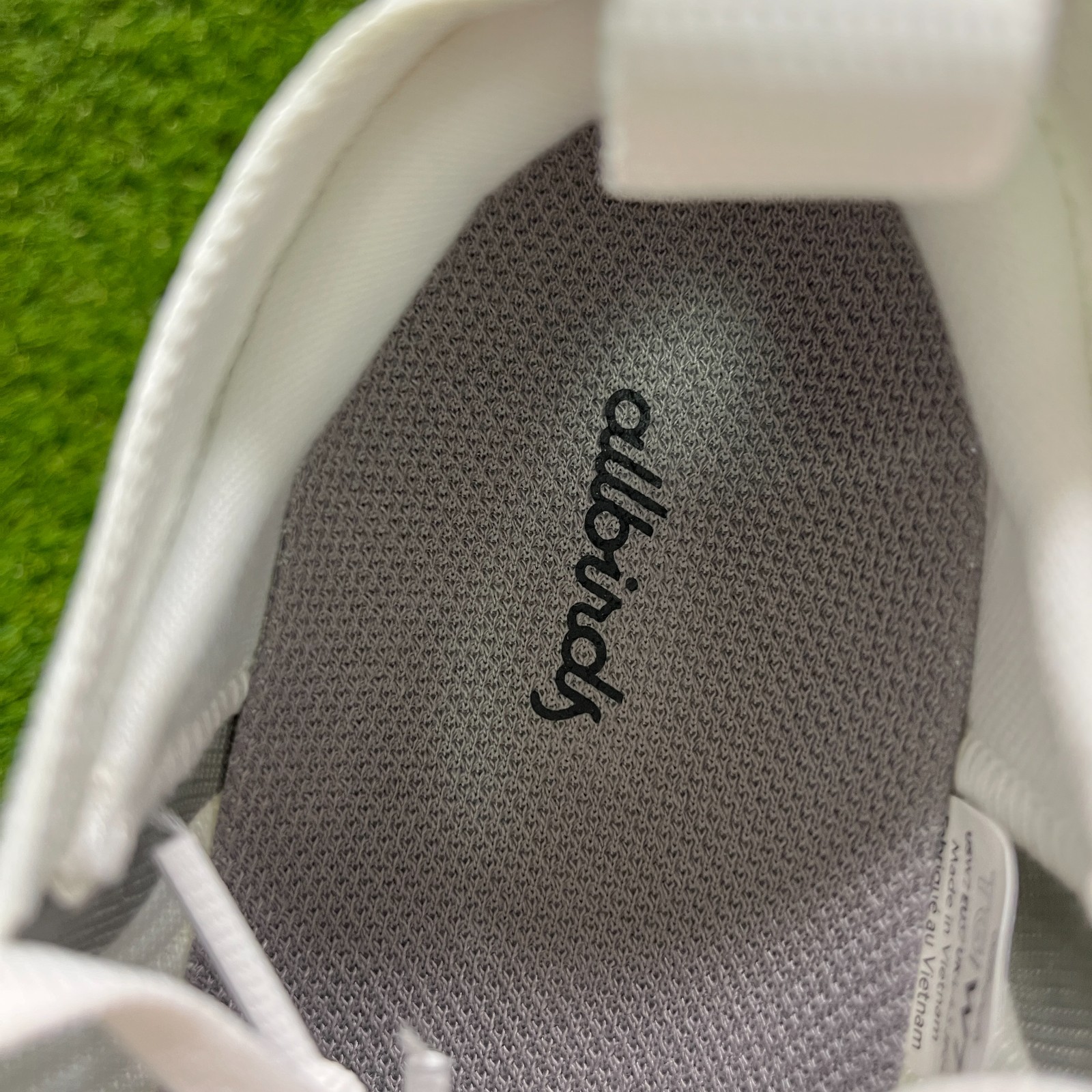 Allbirds Tree Gliders Womens Size 7 White Athletic Running Knit Shoes Sneakers