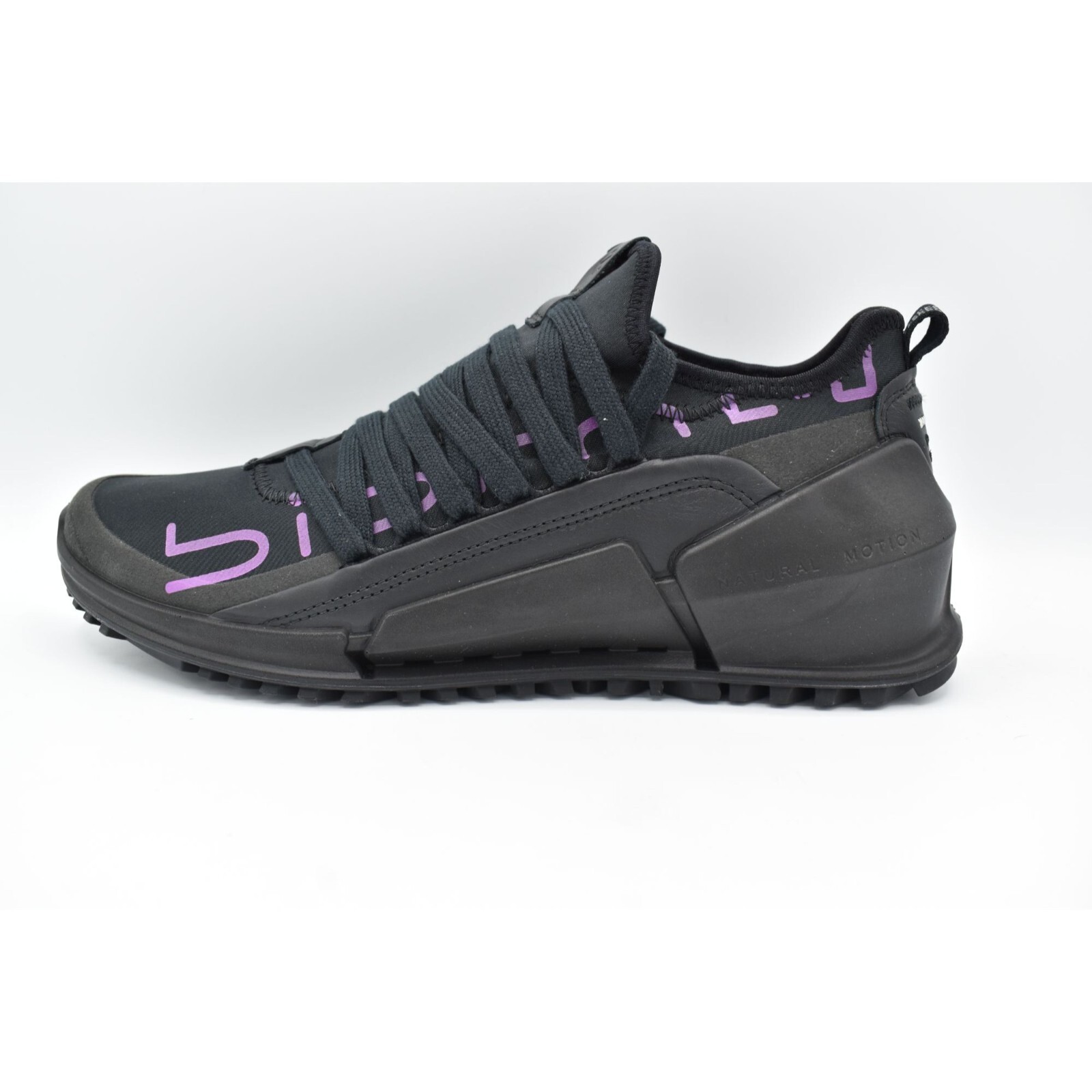 ECCO Womens Size EU 41 US 10-10.5 BIOM 2.0 Low Tex Textile Black Running Shoes