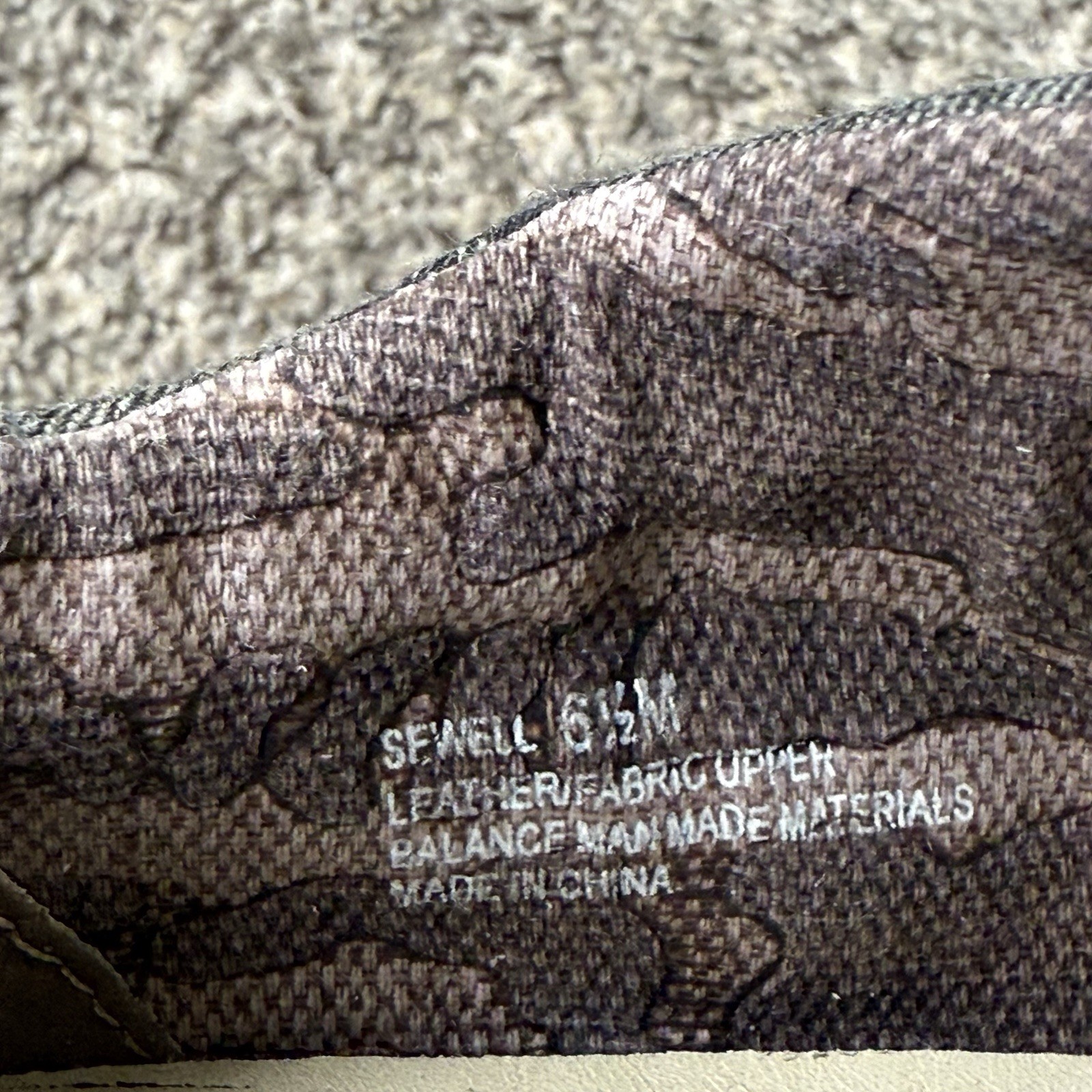 OTBT Sewell 6.5 M Sneakers Shoe Leather Fabric Zip Slip-on Athleisure Camo Blue