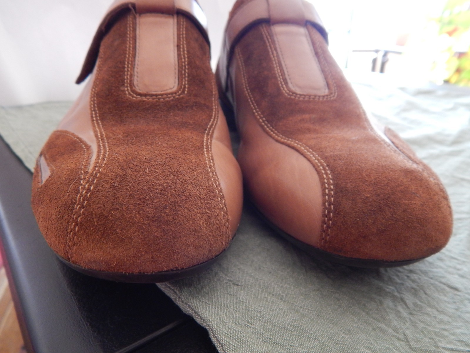 Paul Green Munchen Beige Sneakers: Genuine Leather & Suede; Size 9.5, Austria