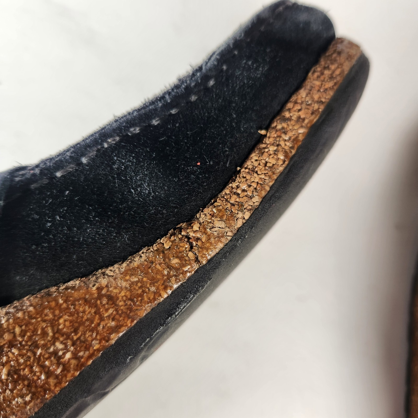 BIRKENSTOCK Women’s Buckley Clog 10 EU 41 Black Suede Boho Comfort Shoe