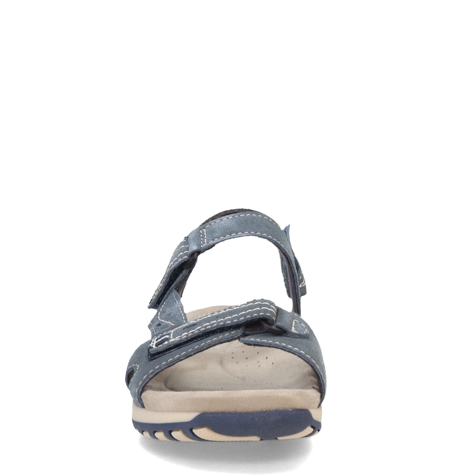 Women’s Earth Origins, Sophie Sandal SOPHIE-420 Medium Blue SUEDE