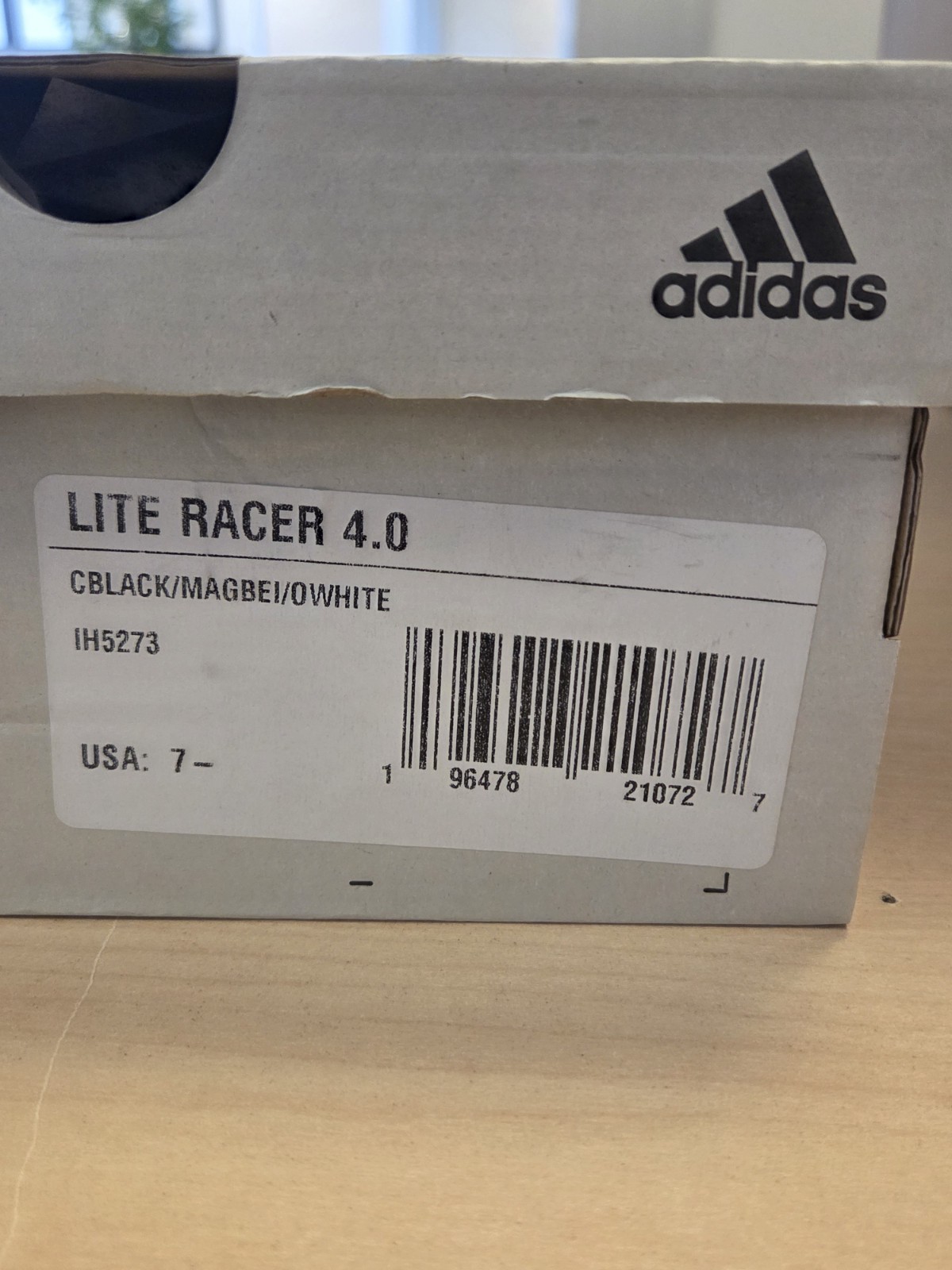 adidas Lite Racer 4.0 Women’s Black/Beige Sneaker IH5273