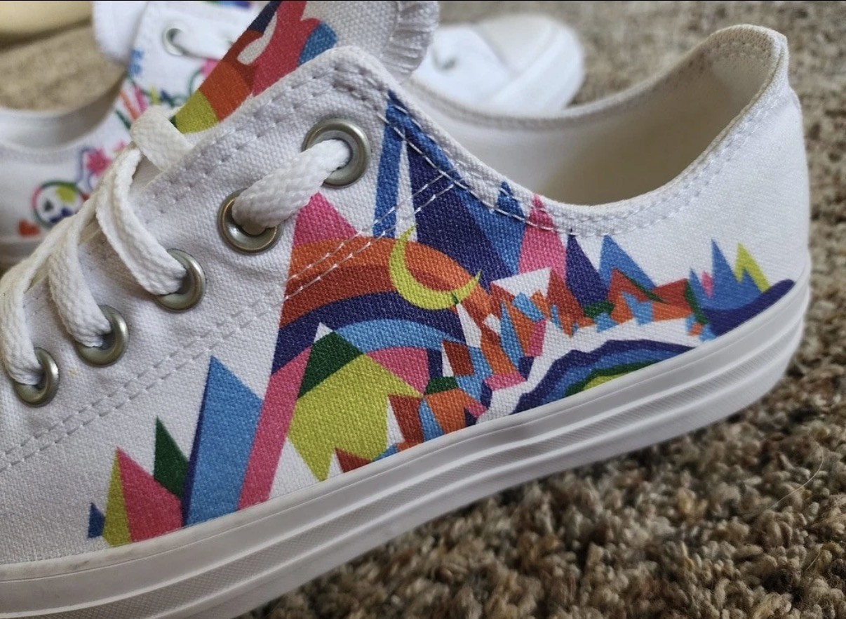 Converse All Star Low Pride 2021 NWOT M9/W11 Rainbow 170823C Find Your Pride