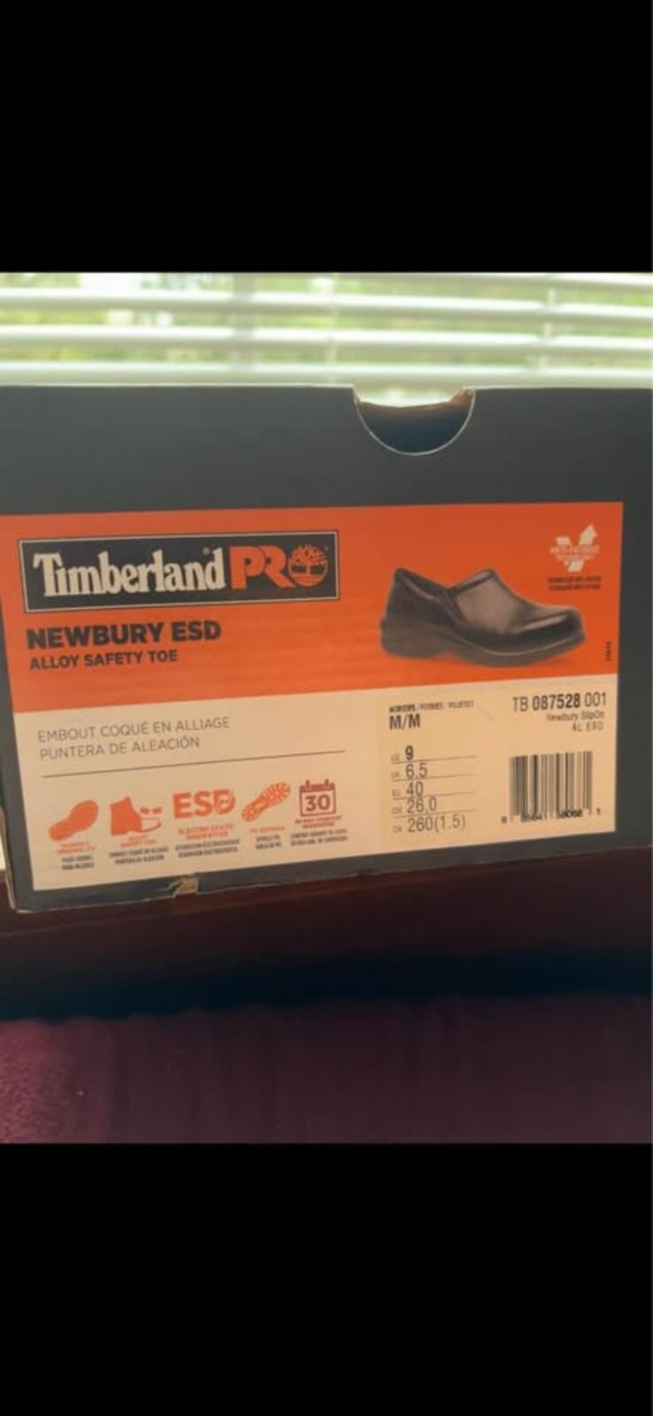 Timberland PRO 9M Women’s Newbury Casual Alloy Toe Work Professional Slip Resist