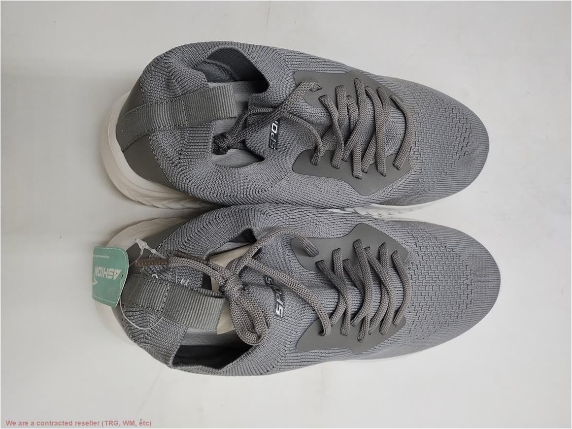 Ashion Sneakers Unisex Grey Mesh Slip On Unisex M 7.5-8 W 9.5-10 *SEE DEAL!!!*