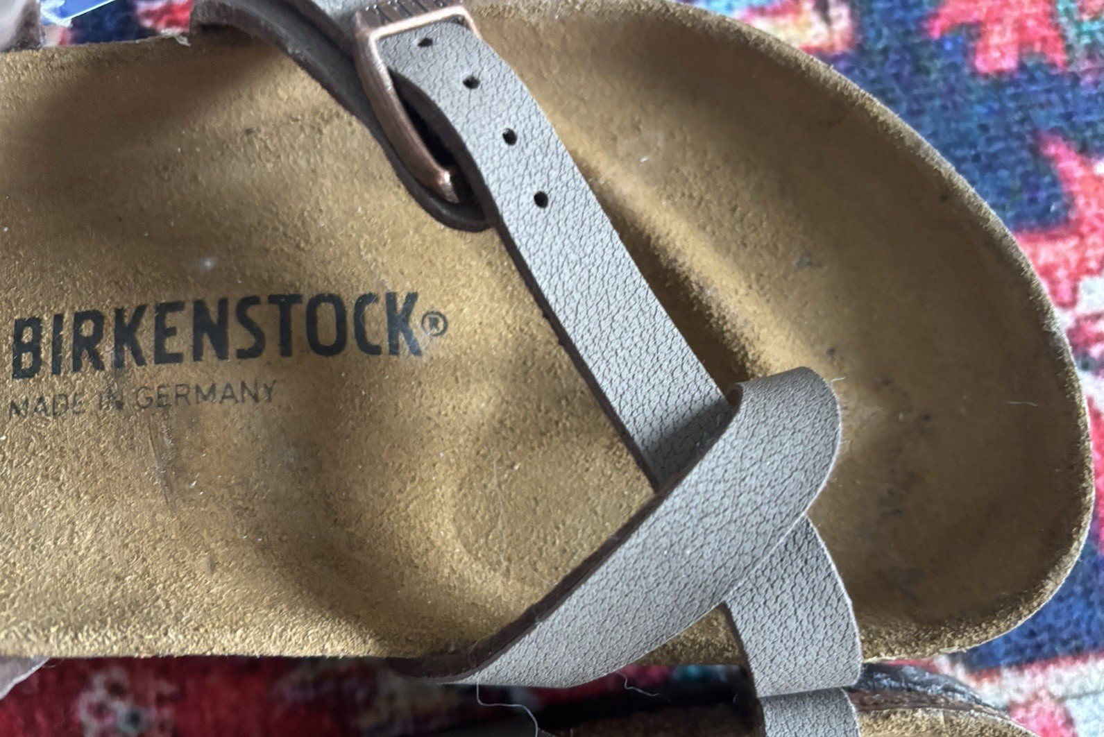 New Birkenstock Mayari Sandals Size 38 Eur 7-7.5 U.S. Made in Germany NWT No Box