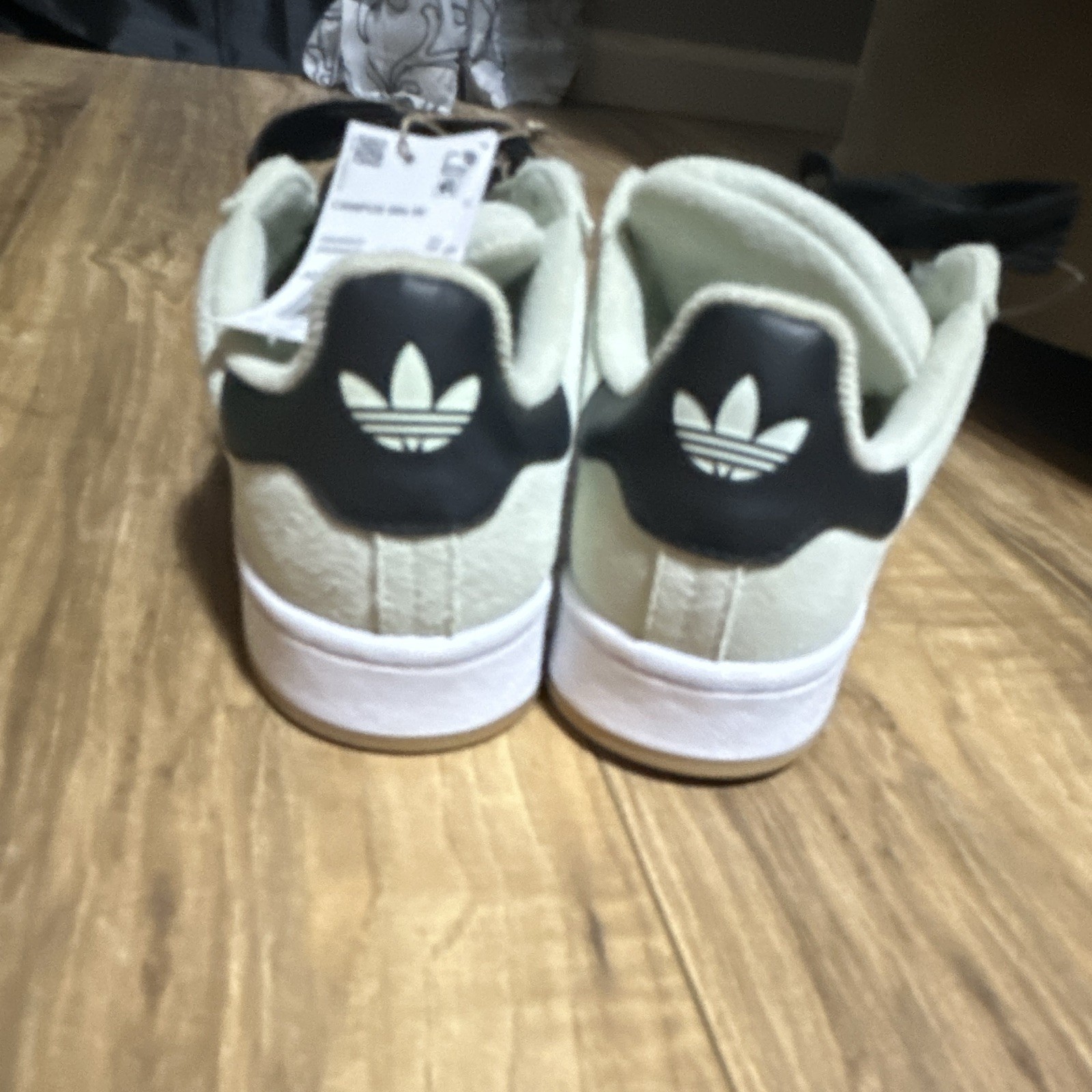 adidas Originals Campus 00s Linen Green/Core Black/Cloud White Women Low Top