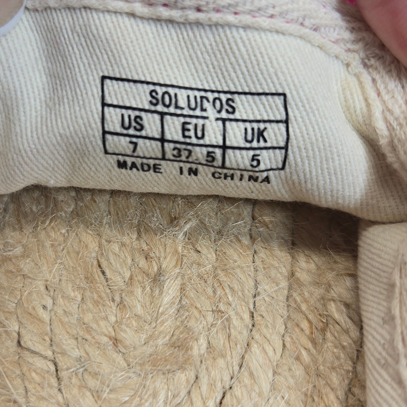 Soludos Revolve Espadrille Flats Women Size 7 Pink Elephant Smoking Slipper Fun
