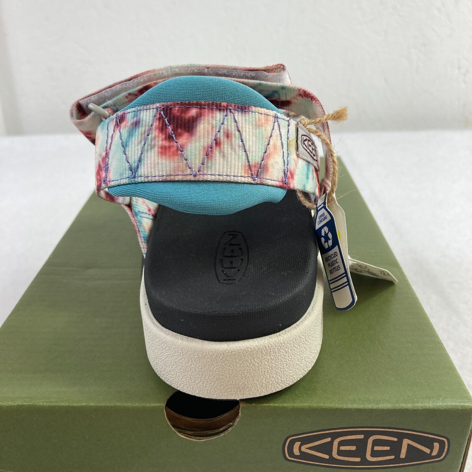 Keen Elle Strappy Sandals Women’s 6 Andorra Tie Dye Backstrap Casual Travel