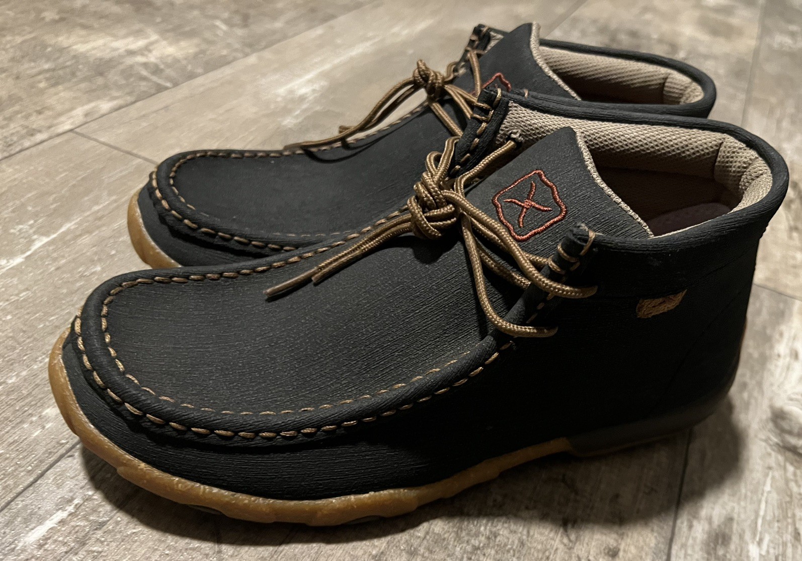 Twisted X Womens Dura TWX Charcoal chukka boots Size 7 M
