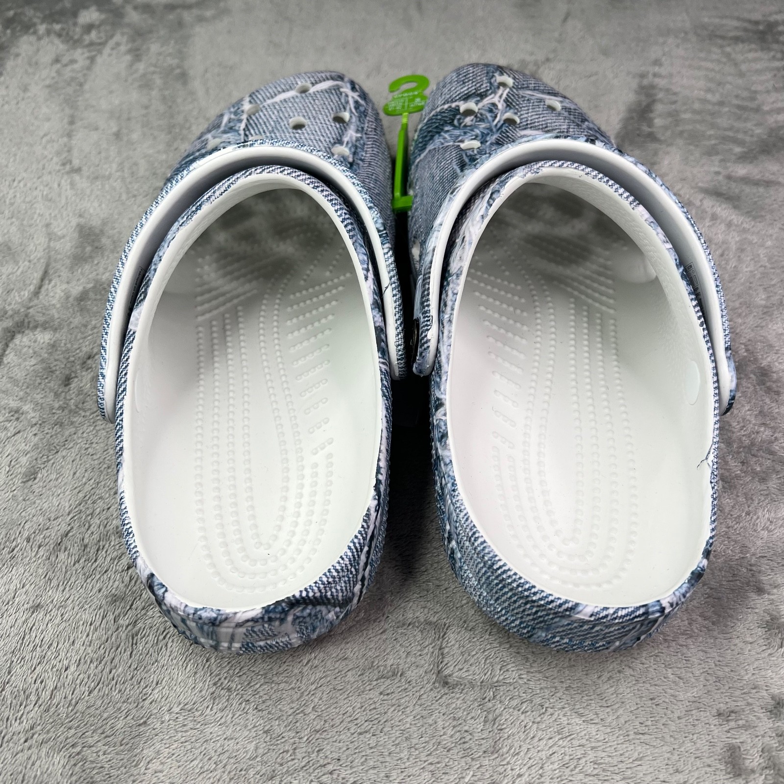Crocs Classic Denim Clogs Unisex Adults Mens 4 Womens 6 Blue 210402-4MH NWT New